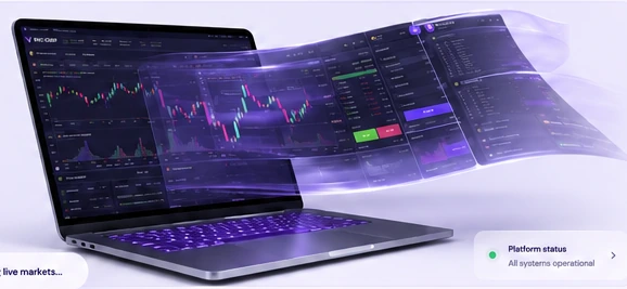 Trading workspace and charts